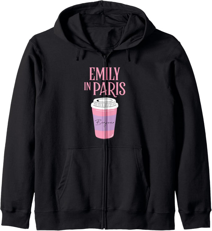 Emily in Paris Kaffeetasse & Logo Kapuzenjacke