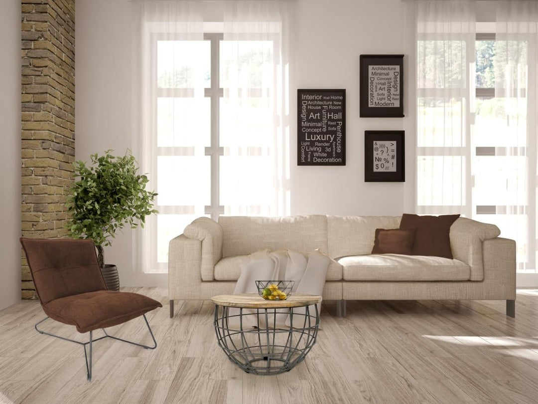 Couchtisch Wohnzimmer-Tisch rund ø 55 cm Beistelltisch Metall Gestell Tischplatte Holz massiv Farbe
