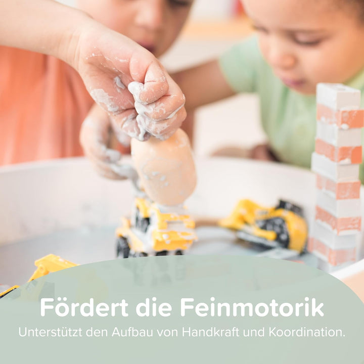 Inspire My Play – 3 x stapelbare Silikonschaufeln – Perfektes Zubehör für Sensory Play Tray – Zubehö