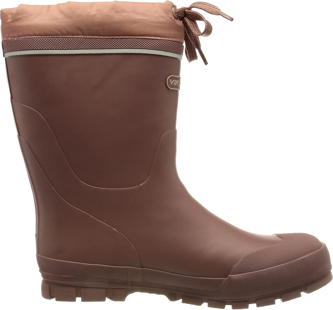 Viking Unisex Kinder Jolly Thermo Gummistiefel 27 EU Gammel Rosa Dark Pink, 27 EU Gammel Rosa Dark P