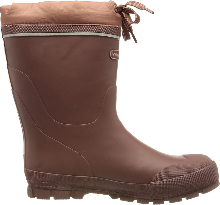 Viking Unisex Kinder Jolly Thermo Gummistiefel 24 EU Gammel Rosa Dark Pink, 24 EU Gammel Rosa Dark P