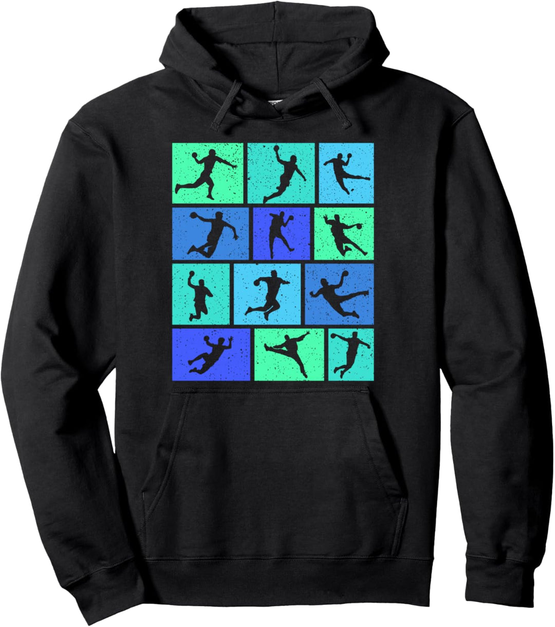 Handball Handballer Jungen Kinder Herren Pullover Hoodie