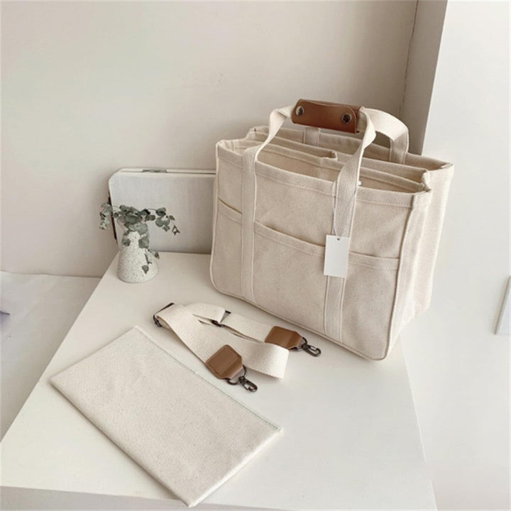 Laptoptasche für Damen, Tragetaschen für die Arbeit,Freizeit-Muttertasche mit Fach - Kinderwagen-Mut