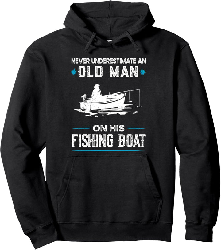 Lustiger Angeln & Fischen Spruch - Fisch Fischer & Angler Pullover Hoodie