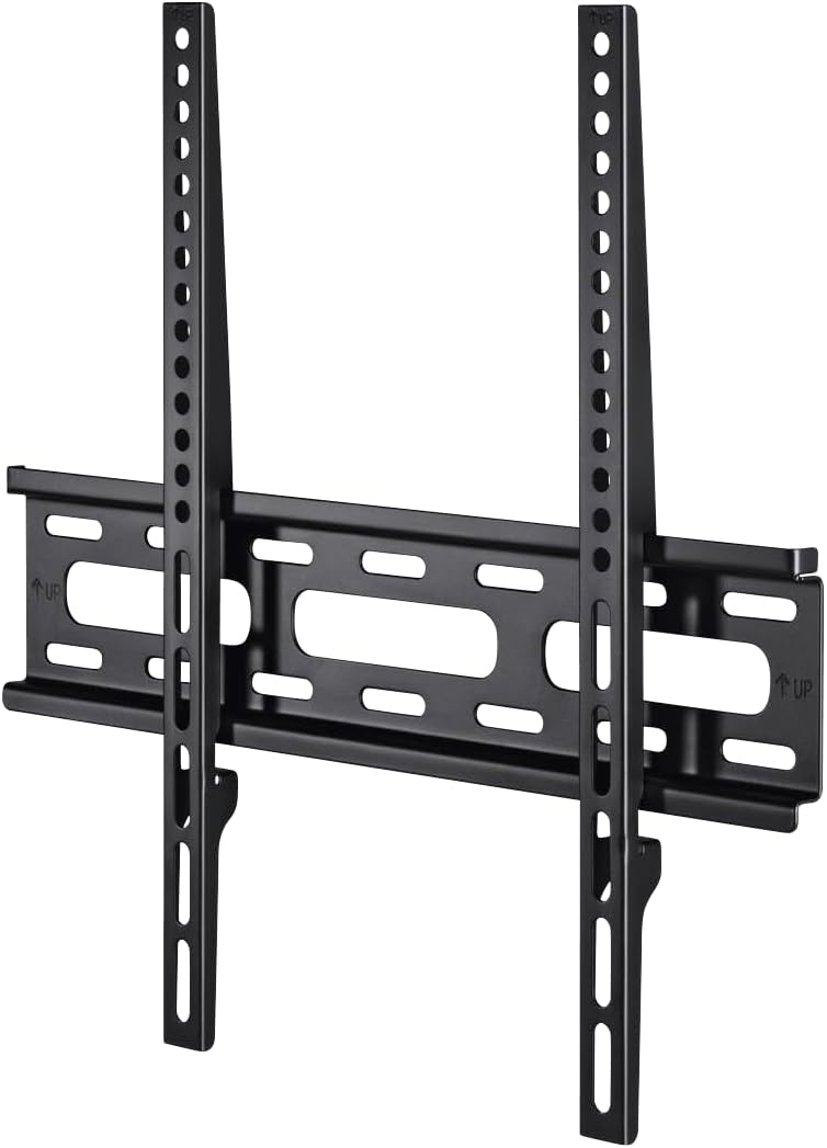 Hama TV-Wandhalterung Ultraslim (Wandhalter Fernseher für 32-65 Zoll, Fixe Halterung VESA bis 400x40