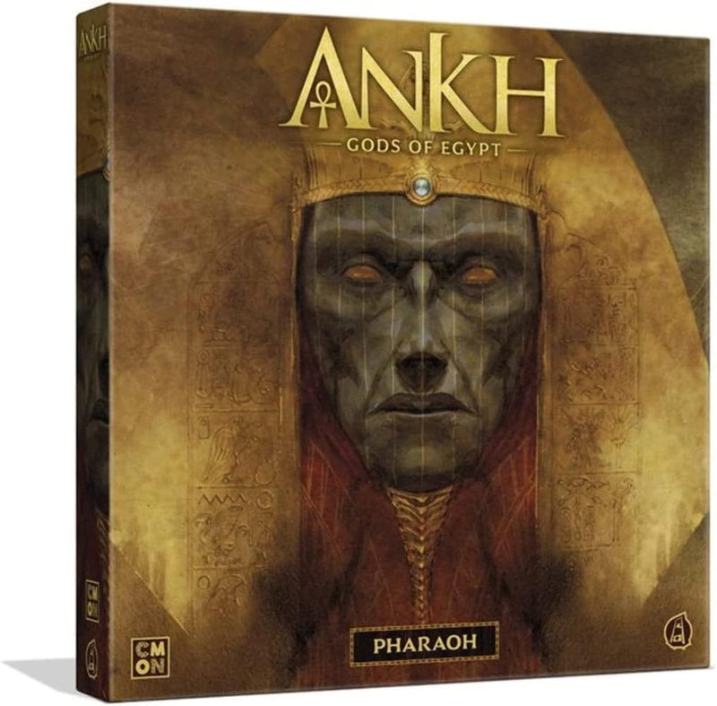 Cool Mini Or Not Inc, Ankh Gods of Egypt: Pharaoh Expansion, Board Game, Ages 14+, 2-5 Players, 90 M