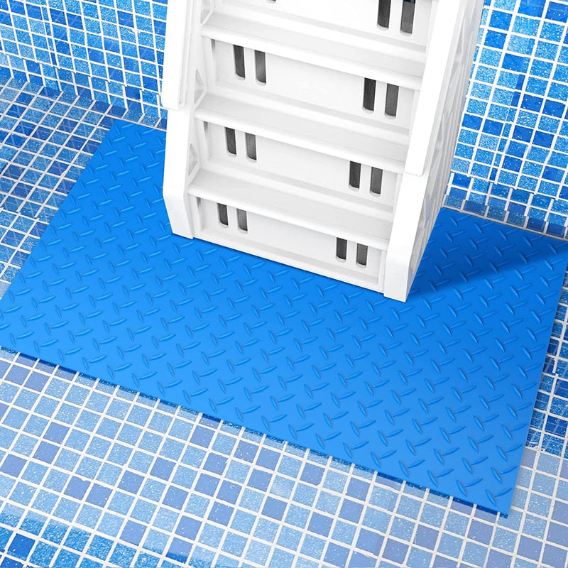 90x40CM Schwimmbadleitermatte,Gross Pool schutzmatte,Anti Rutsch Leitermatte für Schwimmbäder,Schutz