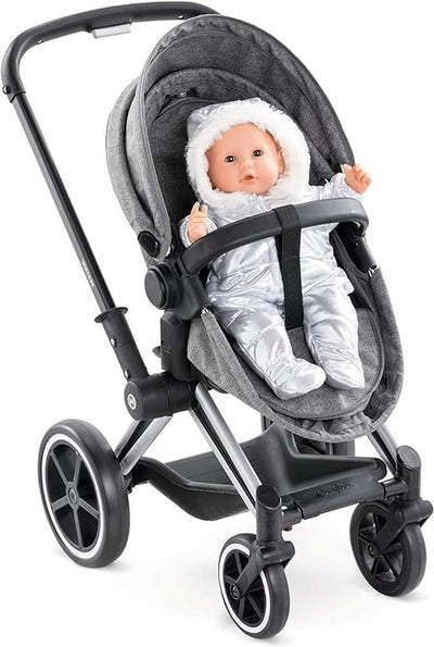 Corolle 9000140770 - Mon Grand Poupon Cybex Puppenwagen, für 36-42cm Puppen, Buggy, 3in1, faltbar, P