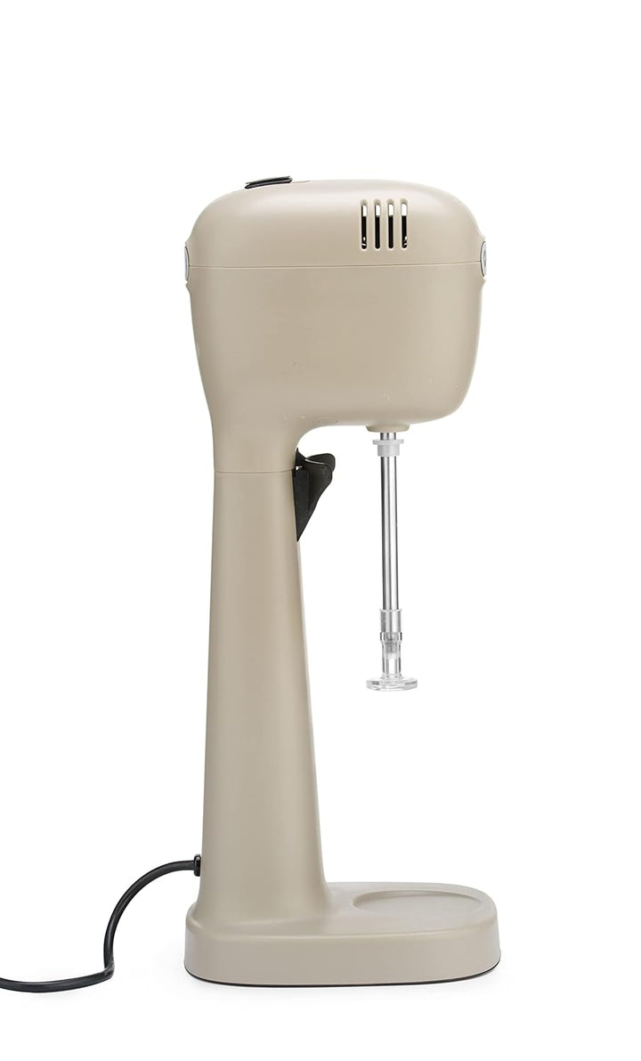 HENDI Milchshake Maker, Drink mixer, Frappés, Getränkemixer, Inkl. 2 Mixbechers (Edelstahl und Polyk