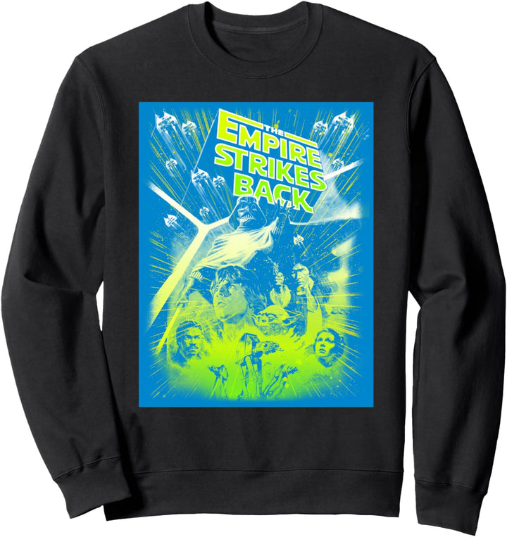 Star Wars Bright Empire Strikes Back Bursting Poster Sweatshirt