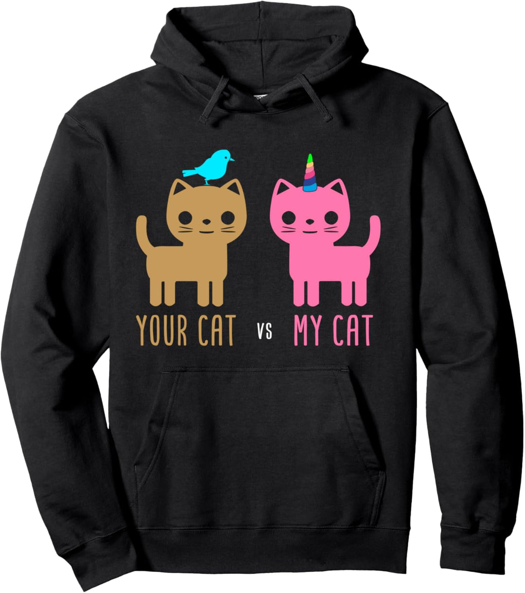 Einhorn Katze - Haustier Katzen Pullover Hoodie