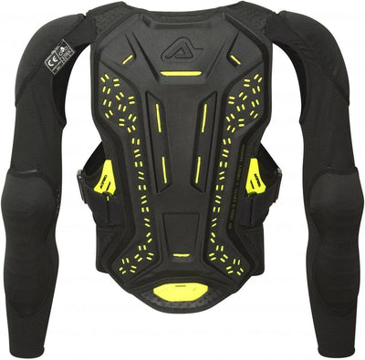 Acerbis Unisex – Erwachsene Geschirr Plasma-PETTORINA L-XL Schwarz/Gelb, L-XL Schwarz/Gelb