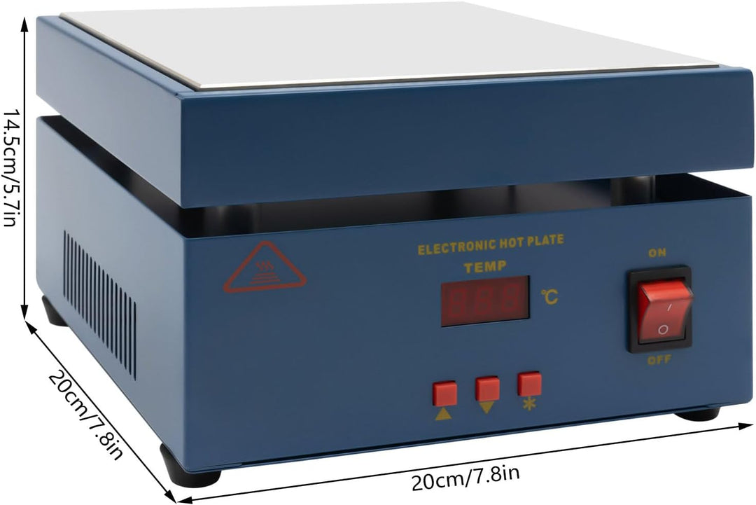 800W Mikrocomputer Elektrische, Heizplatte Vorheizen Löten Vorheizen Bahnhof Schweisser Heizplatte N
