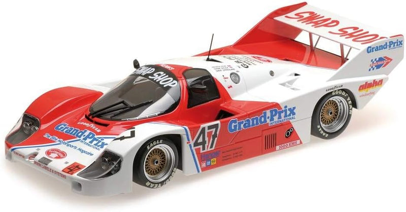 Minichamps 155836647 1:18 Porsche 956k-Galica/Sutherland/Henn-Marken Luke 1000 Km 1983, Mehrfarbig