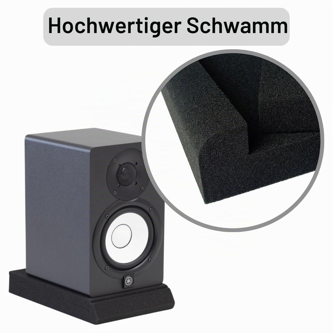 2PCS 20x28x4.2 cm Speaker Sound Insulation Mat Soundproofing Mat Acoustic Foam Board Sponge Sound Ab