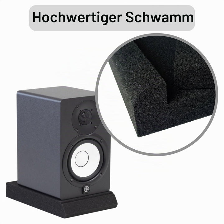 2PCS 20x28x4.2 cm Speaker Sound Insulation Mat Soundproofing Mat Acoustic Foam Board Sponge Sound Ab