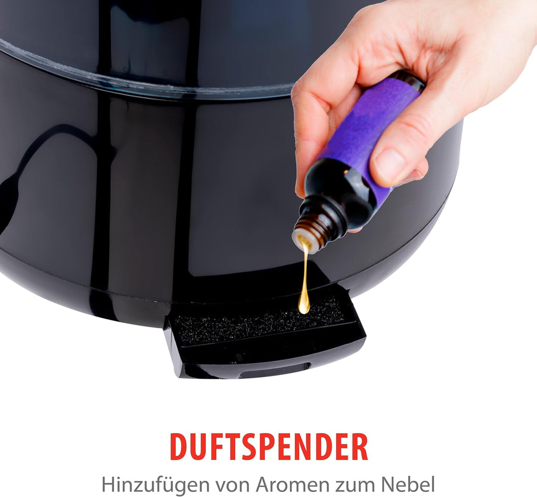 Alpina Luftbefeuchter - 4.3L - Ultrasonic Nebel - mit Timer - Aromatherapien - Nachtlicht - Fernbedi