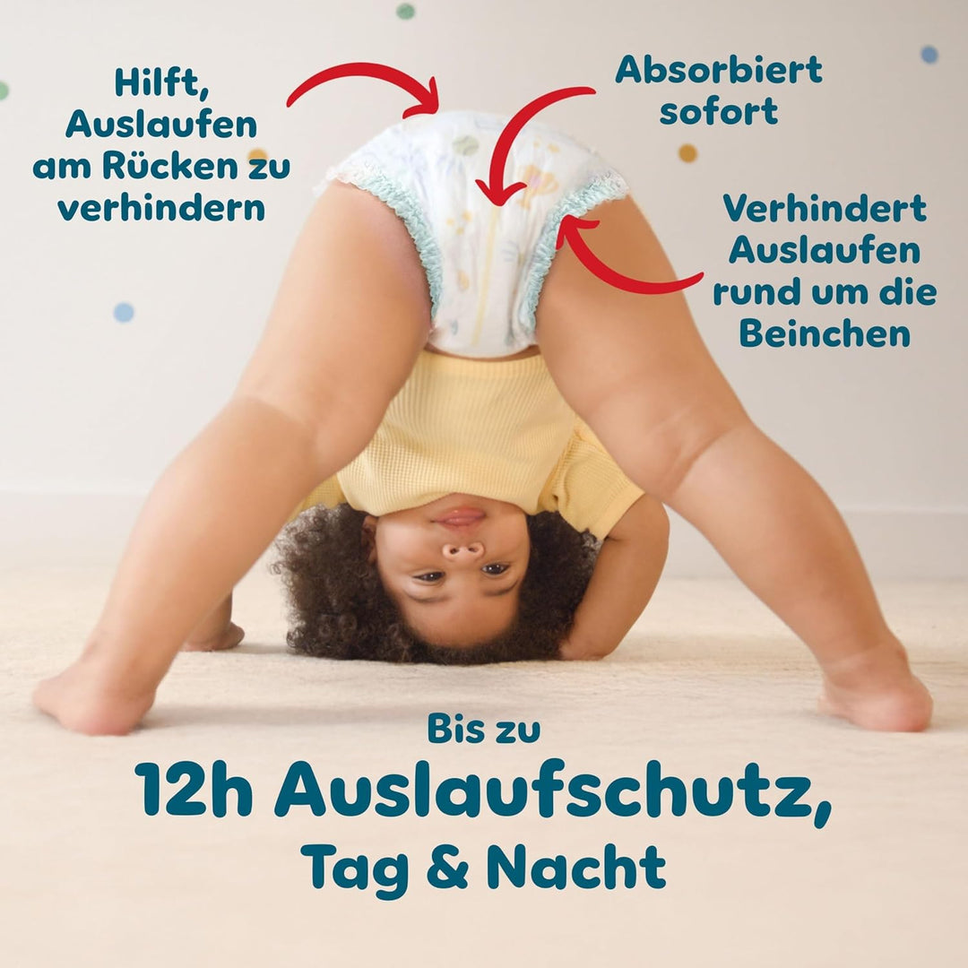 Pampers Baby-Dry Pants Grösse 7, 126 Stück, 15kg+, 360° auslaufsichere Passform für Tag und Nacht Gr