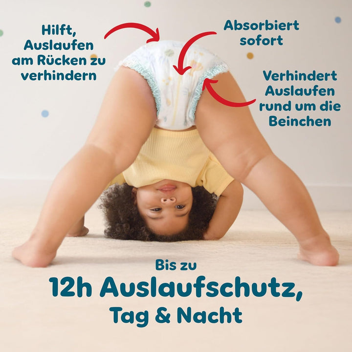 Pampers Baby-Dry Pants Grösse 7, 126 Stück, 15kg+, 360° auslaufsichere Passform für Tag und Nacht Gr
