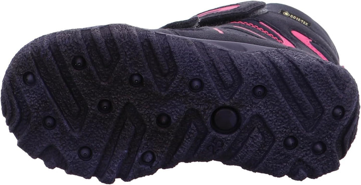 Superfit Mädchen Husky Warm Gefütterte Gore-tex Schneestiefel 25 EU Blau Rosa 8020, 25 EU Blau Rosa