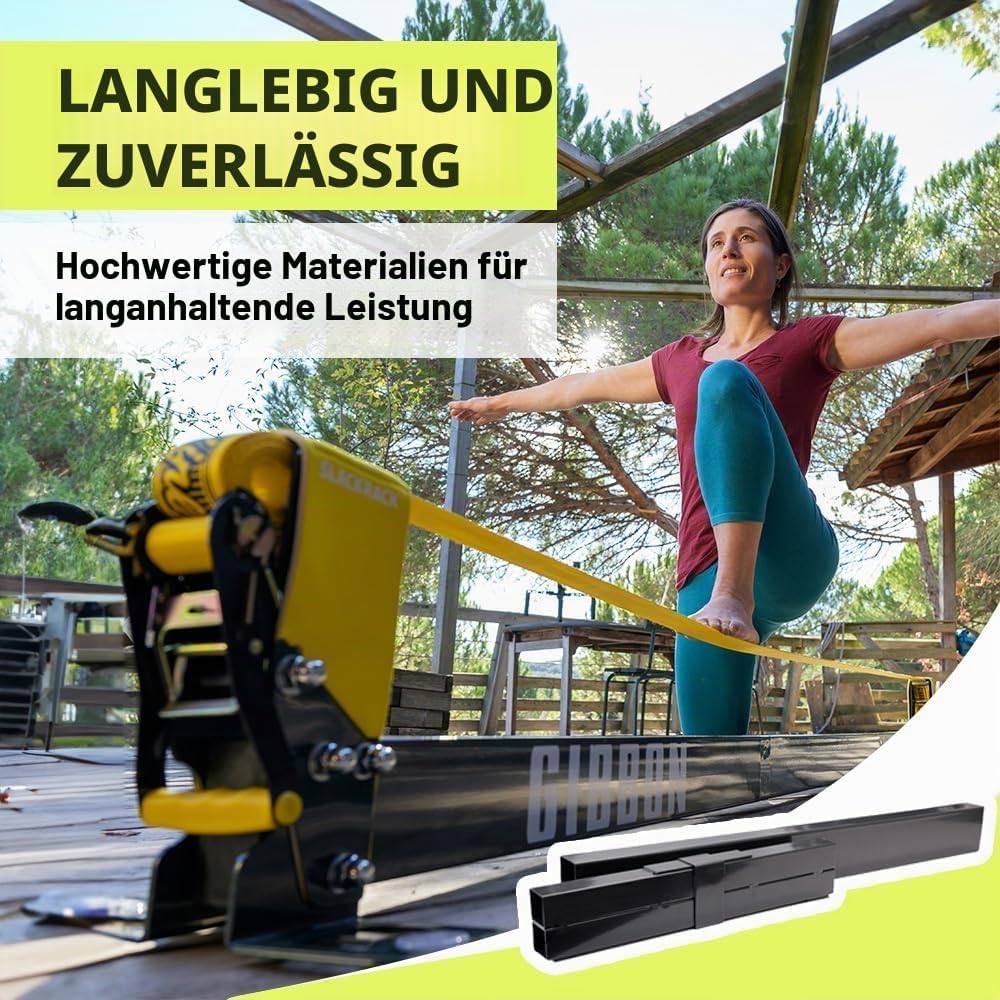 Gibbon Slacklines Extension Piece / Verlängerung für das Slackrack Fitness Edition oder Slackrack Cl