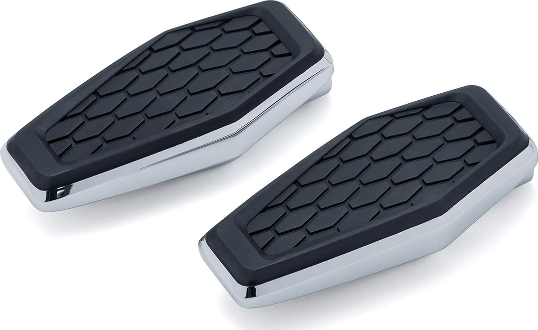 Kuryakyn 5906 Motorrad Fussrasten: Sechskant Pegs ohne Adapter, Chrom, 1 Paar chrome Ohne Adapter, c