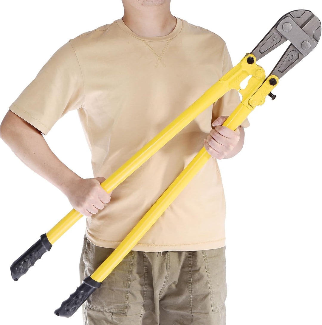 QUARKZMAN Robust Bolzenschneider 42" Schloss Schneidemaschine | Bolzenschneider Bi-Material Ergonomi