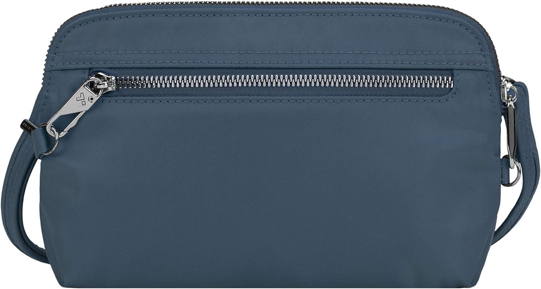 Travelon Damen Anti-theft Tailored Convertible Crossbody Clutch Umhängetasche Einheitsgrösse Pfau, E