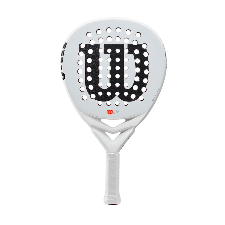 Wilson Padel-Schläger Bela LT V2.5, Carbonfaser/EVA, 355 g, Weiss