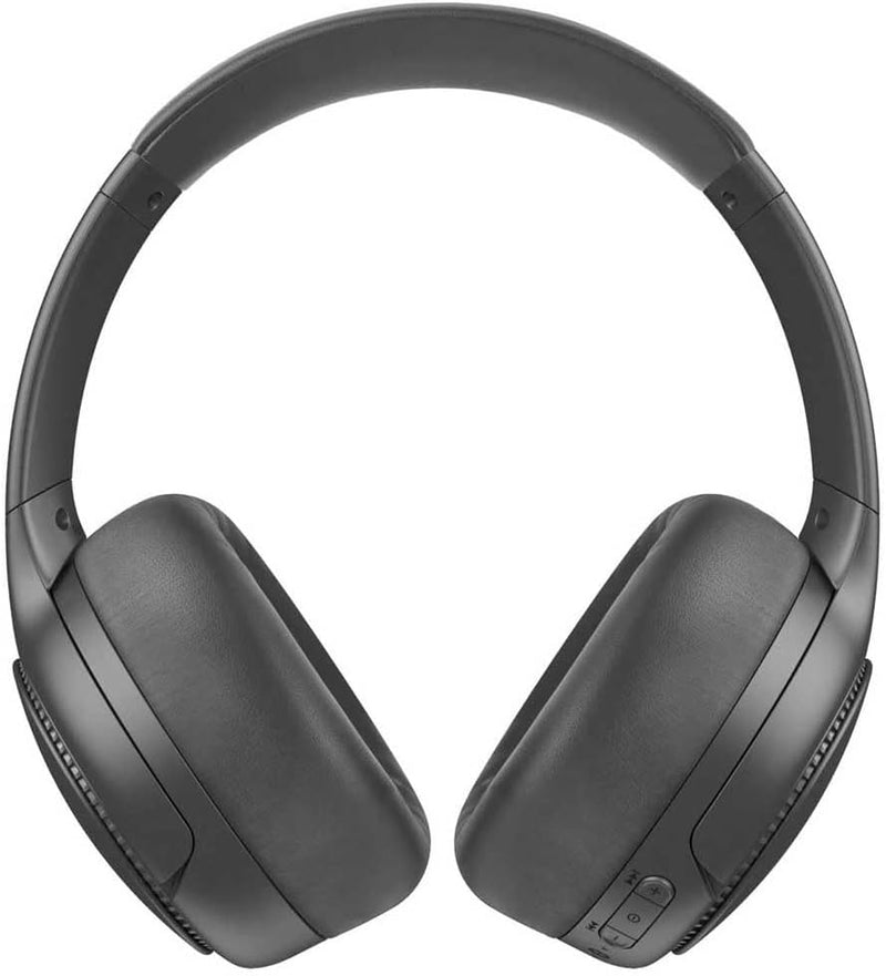 Panasonic RB-M500BE-K Bluetooth Over-Ear Kopfhörer - Sprachsteuerung, Bass Reactor, 30 Stunden Akkul