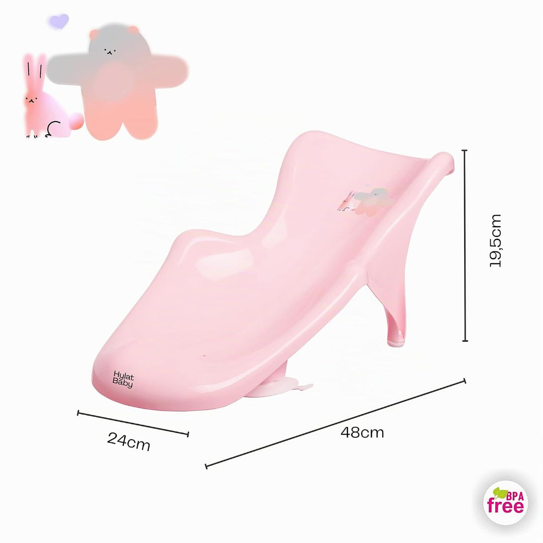 Hylat Baby Badewanneneinsatz Baby - wertvolle Badehilfe für Säuglinge und Babys von Geburt bis ca. 6