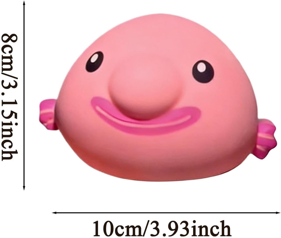 Quetschspielzeug für Kinder | Interaktive Blobfisch-Form elastisch | Sensorische Scherz-Kneifspielze