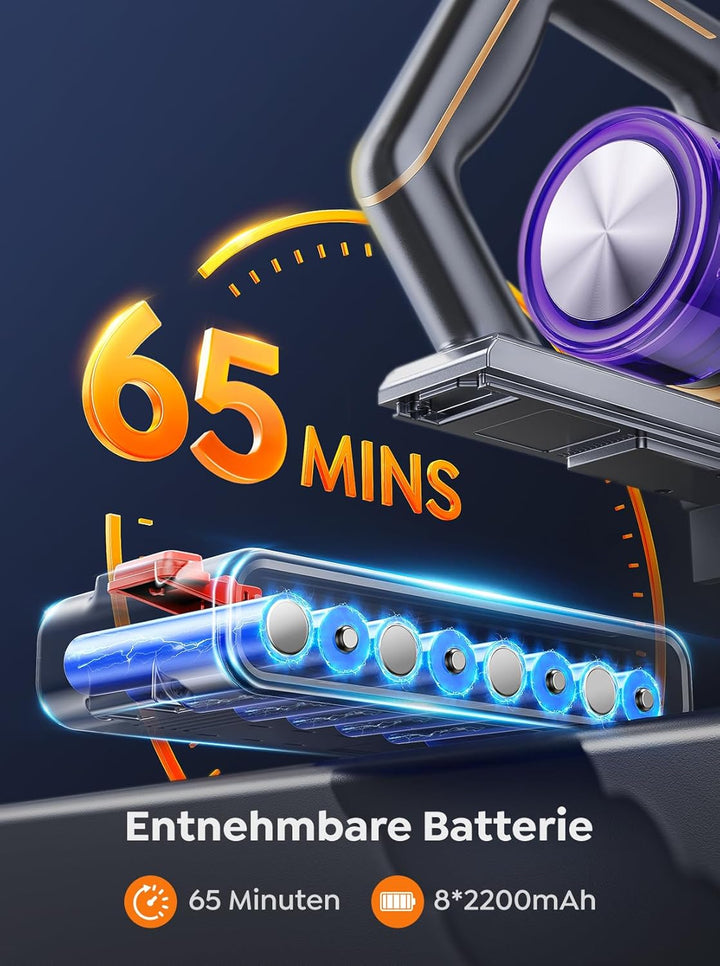 INTETURE BP30 Staubsauger Kabellos-Zubehör : Ersatzakku