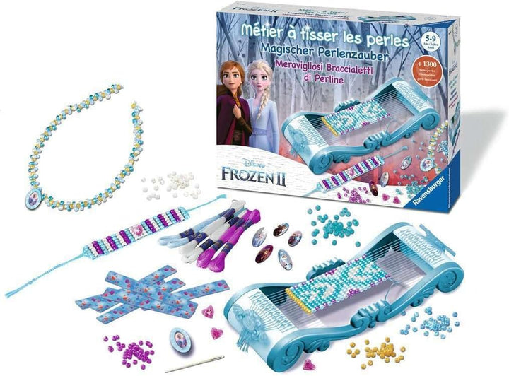 Ravensburger 18075 Magischer Perlenzauber Frozen Traumhafte Armbänder aus schillernden Perlen bastel