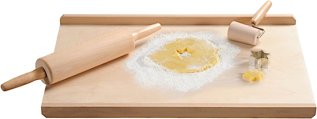 KESPER Backbrett aus Schichtholz mit zwei Anschlagleisten, 58 x 38 x 0,8 cm