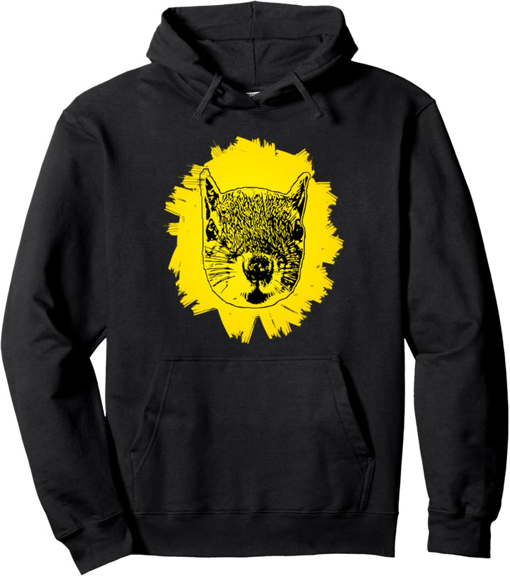 Eichhörnchen Streifenhörnchen Motiv buntes Nagetiere Design Pullover Hoodie