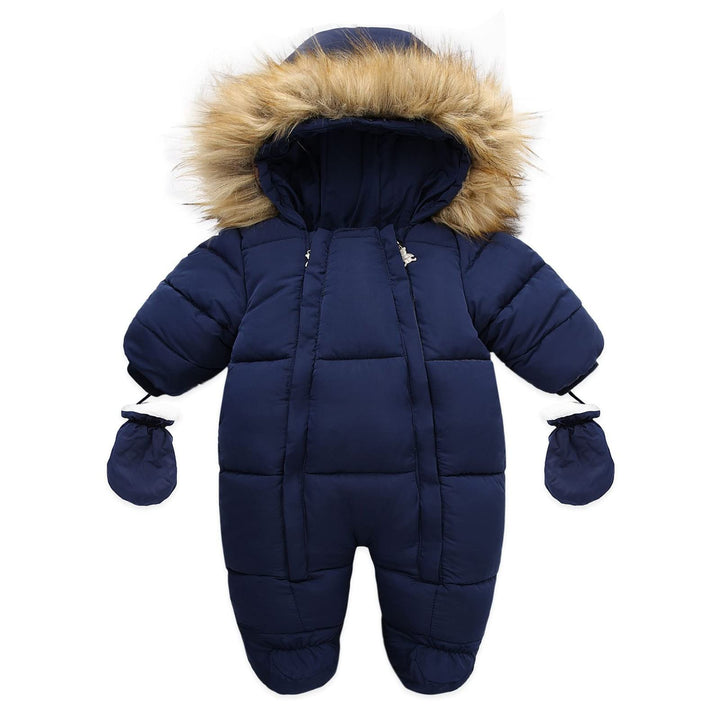 Chanpning Schneeanzug Baby Junge Babykleidung Parka Jacke Zip Up Coat Pullover Kleinkind Outwear Win