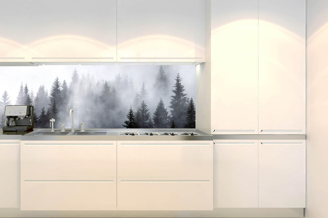 Dimex Küchenrückwand Folie Selbstklebend NEBLIG 180 x 60 cm | Klebefolie - Dekofolie - Spritzschutz