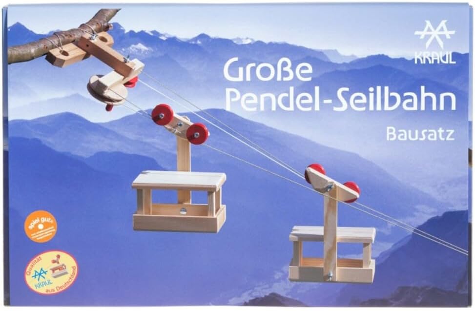 Kraul 2-Cars Plus Station Big Cable Car Set