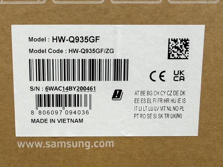 SAMSUNG HW-Q935GF Q-Series 9.1.4-Kanal-Soundbar für Fernseher, Kabelloser 6,5"-Subwoofer, 2.0.2-Kana