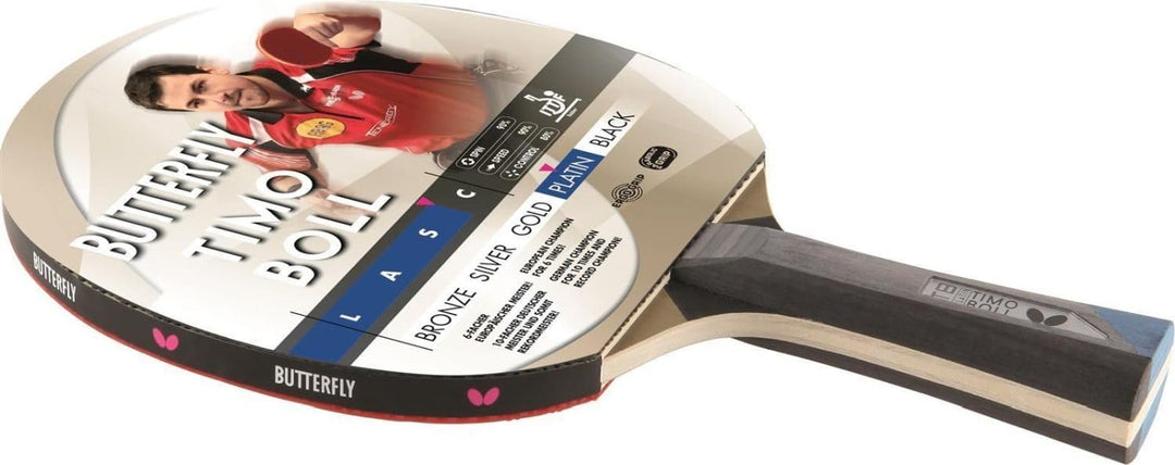 Butterfly® Timo Boll Platin Tischtennisschläger | Tischtennis Racket Bat TT Profi Wettkampfschläger