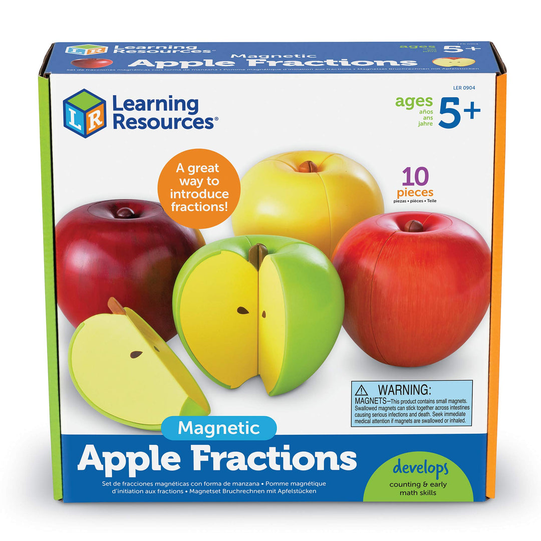 Learning Resources Magnetische Bruchteil-Äpfel