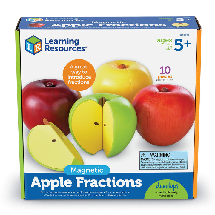 Learning Resources Magnetische Bruchteil-Äpfel