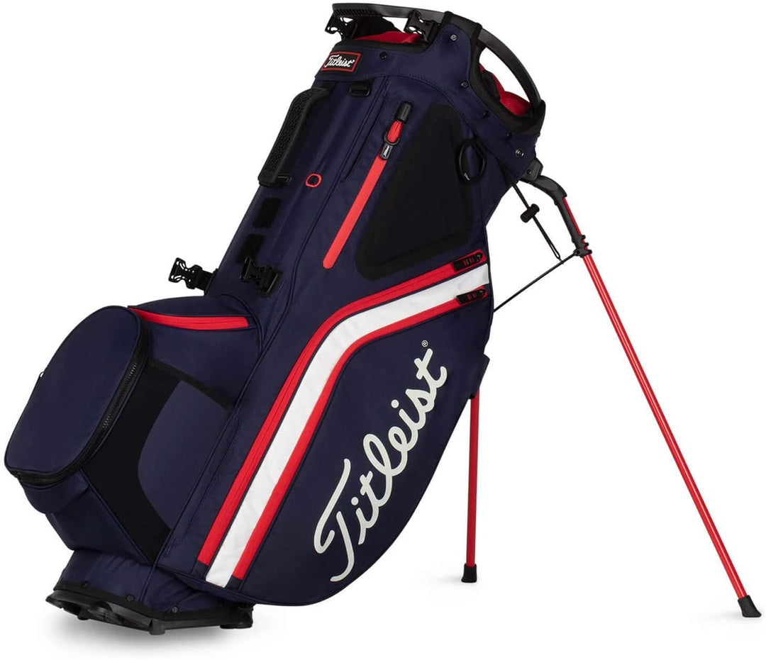 Titleist Players 4 Golftasche, Unisex, Erwachsene 6.1 lbs Marineblau / Weiss / Rot, 6.1 lbs Marinebl