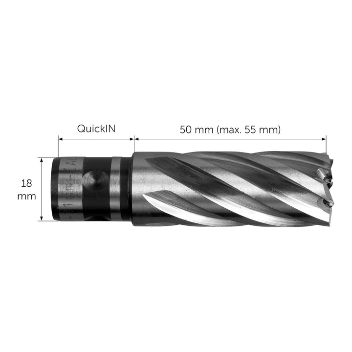 Fein HSS Nova 50 Kernbohrer mit QuickIN-Aufnahme, 63133199052