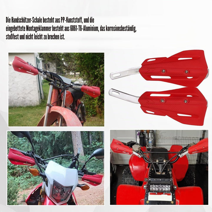 Universal Handschutz red, red