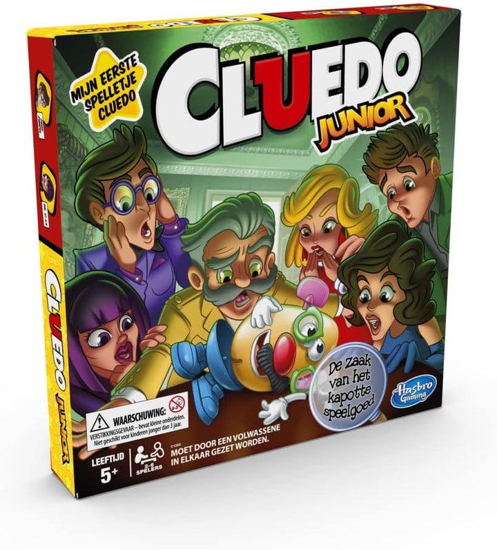 Hasbro Gaming Cluedo Junior Brettspiel für Kinder (Sprache Niederländisch)