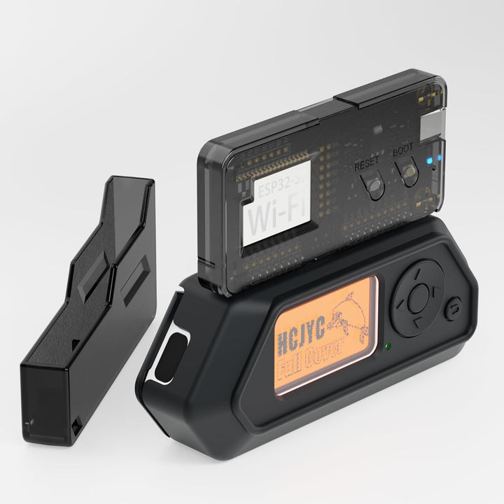 4 in 1 Protective Case Set for Flipper Zero Device and Wi-Fi Dev Board V1 ESP32-S2, Accessories for