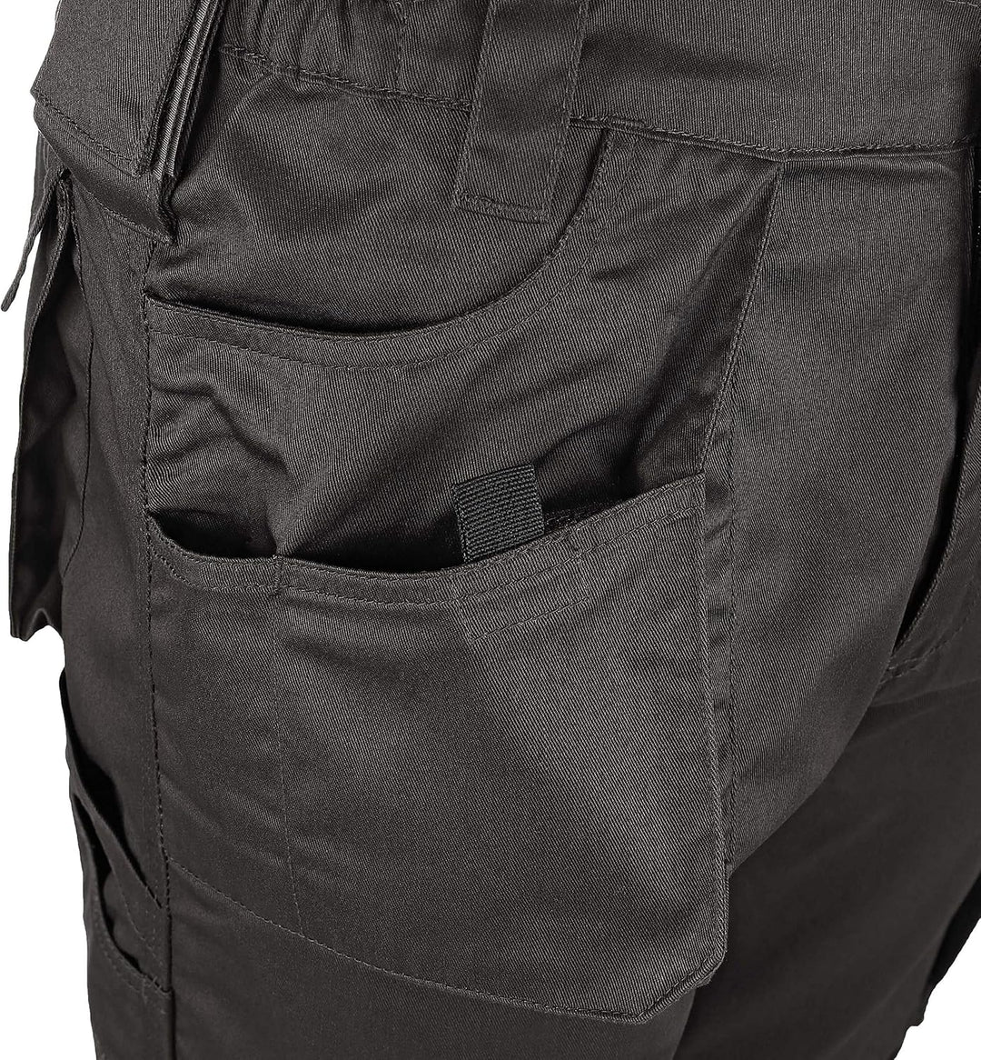 TMG | Arbeitshose Comfort für Herren, Cargohose mit Kniepolster & viel Stauraum, Robustes Material,