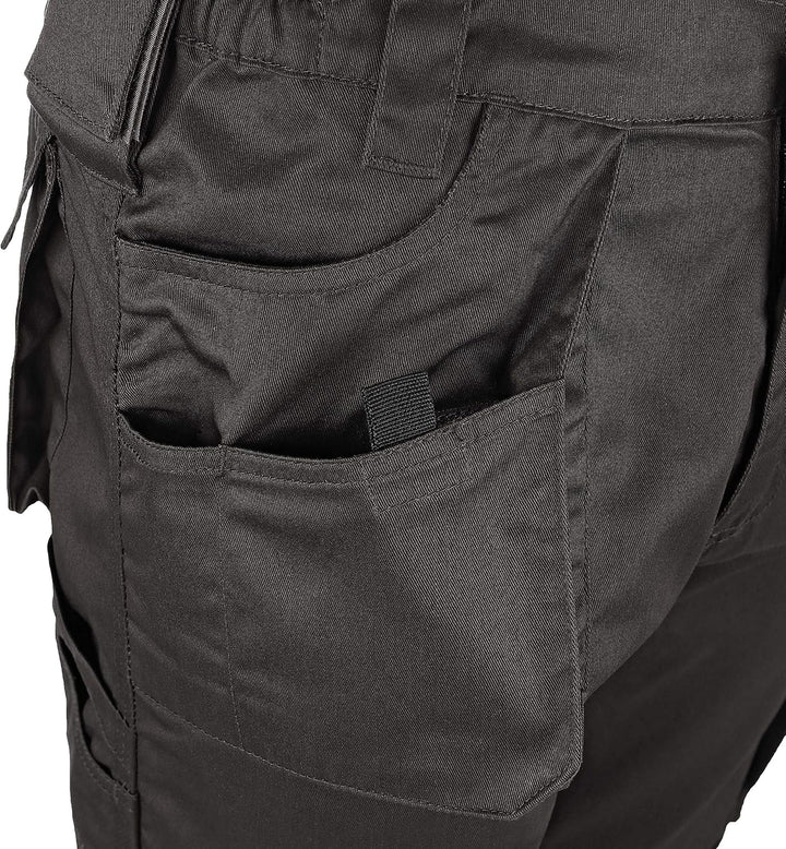 TMG | Arbeitshose Comfort für Herren, Cargohose mit Kniepolster & viel Stauraum, Robustes Material,